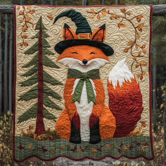Whimsical Fox XK2109021CL Quilt