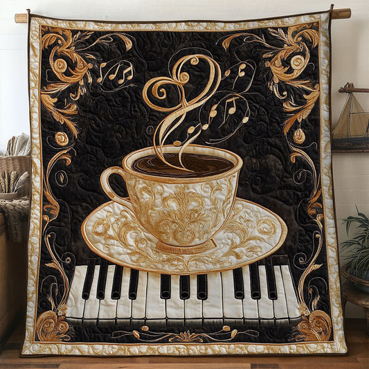 Coffee Cup Waltz WN2605021CL Quilt