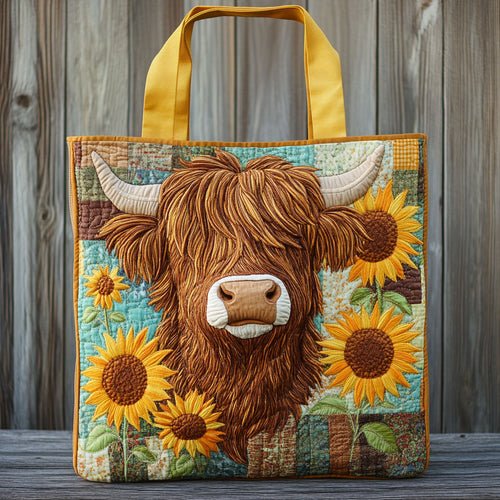 Meadow Cow CP2709057CL Quilted Tote Bag