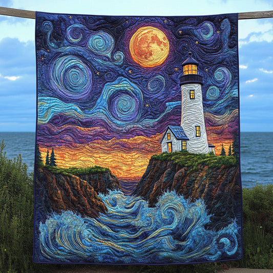 Moonlit Lighthouse DH0909018 Quilt