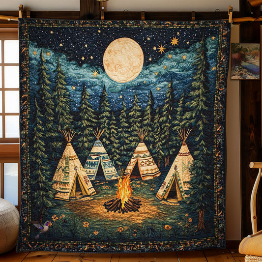 Mystic Night Teepees WN1111024CL Quilt