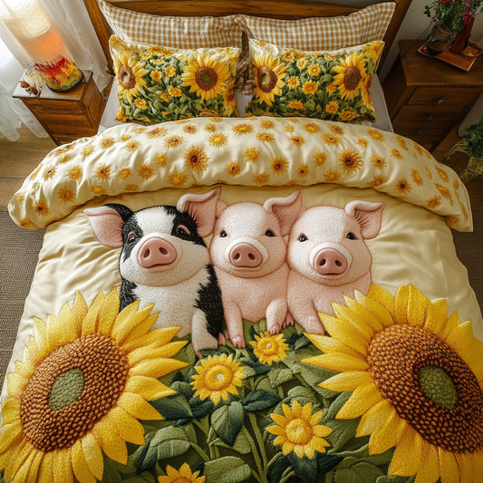 Sunny Pig Dream CW0801048CL Duvet Cover Set