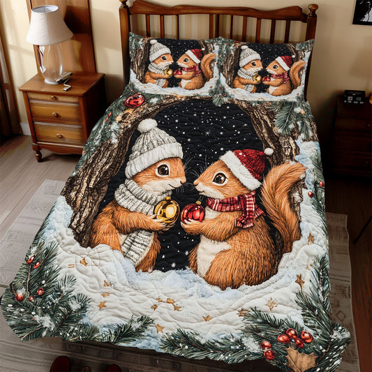 Adorable Squirrels WX1712039CL Duvet Cover Set