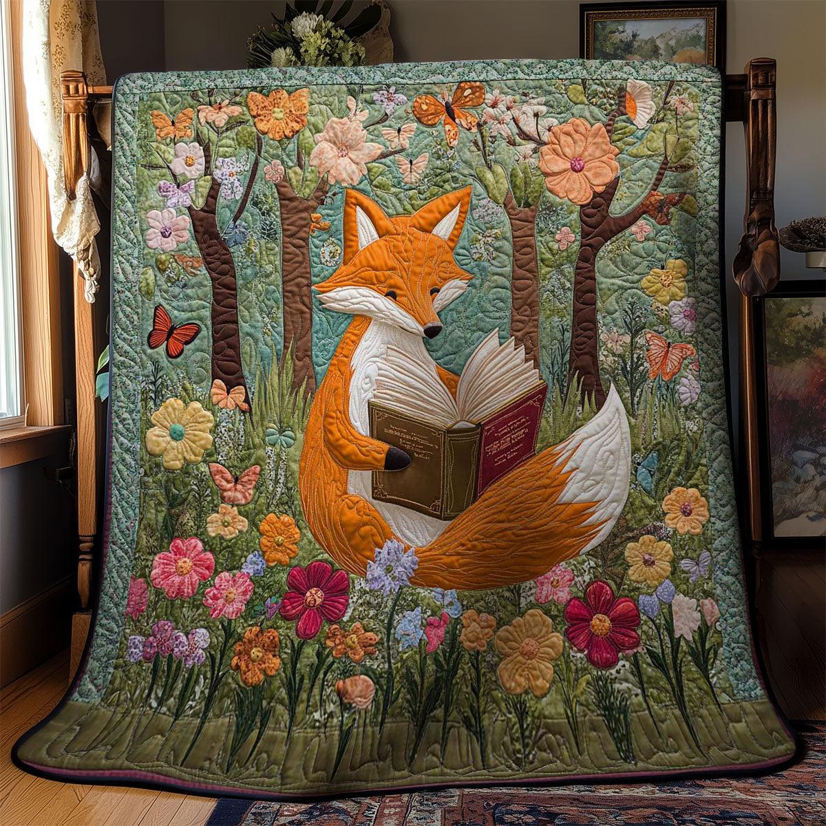 Scholarly Fox WN2712043CL Quilt