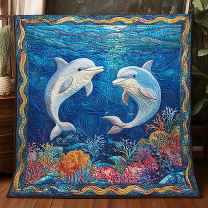 Dolphin Ocean WX3105019CL Quilt