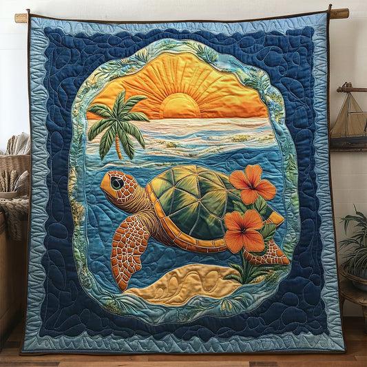 Paradise Turtle Journey WN0904022CL Quilt