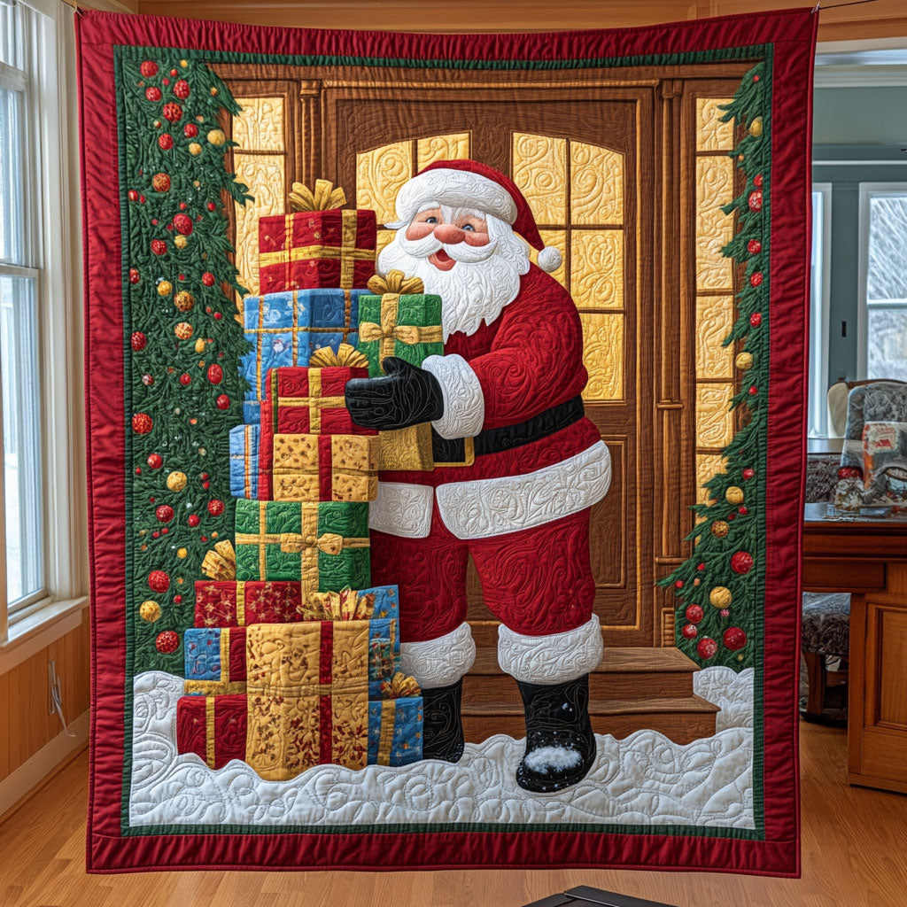 Santa's Merry Delivery LT1811018CL Quilt