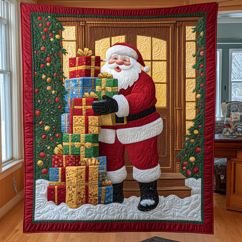 Santa's Merry Delivery LT1811018CL Quilt