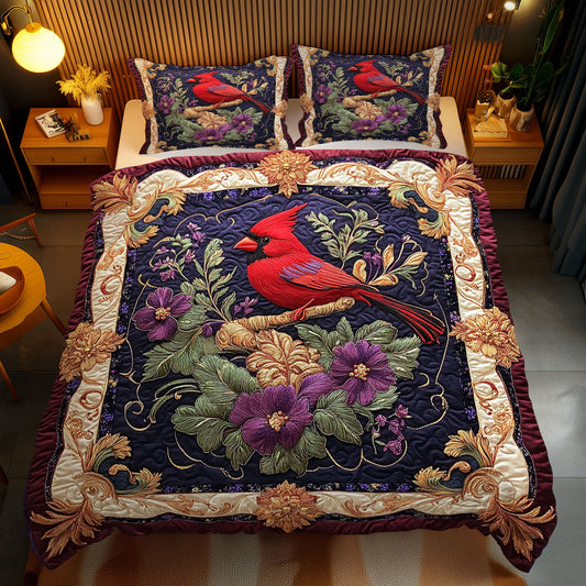 Beautiful Cardinal WY2712077CL Duvet Cover Set