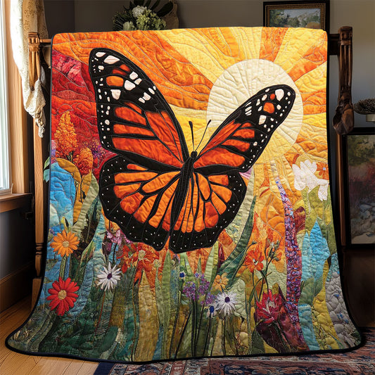 Sunshine Mornach Butterfly WP2002027CL Quilt