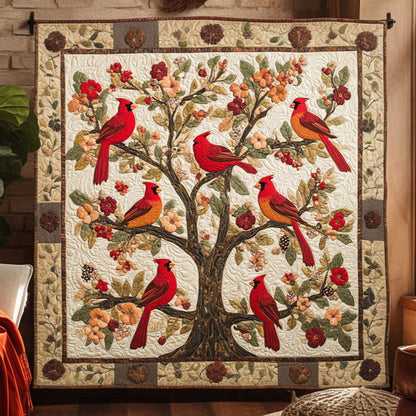 Cardinal Crimson Sky WN0310008CL Quilt