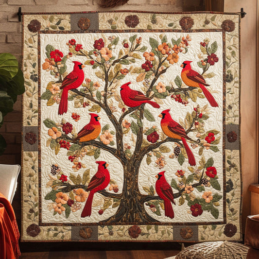 Cardinal Crimson Sky WN0310008CL Quilt