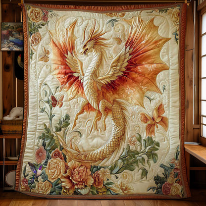 Beautiful Dragon WY2712005CL Quilt