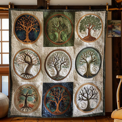 Whispering Tree Of Life WN0601027CL Quilt