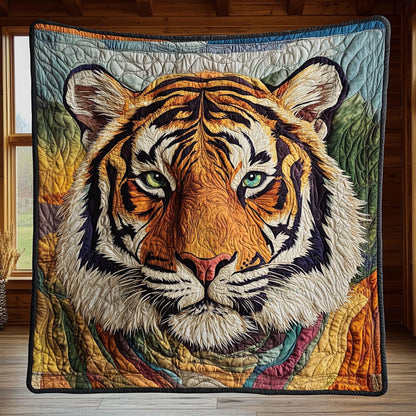 Tiger Portrait CP1605037CL Quilt
