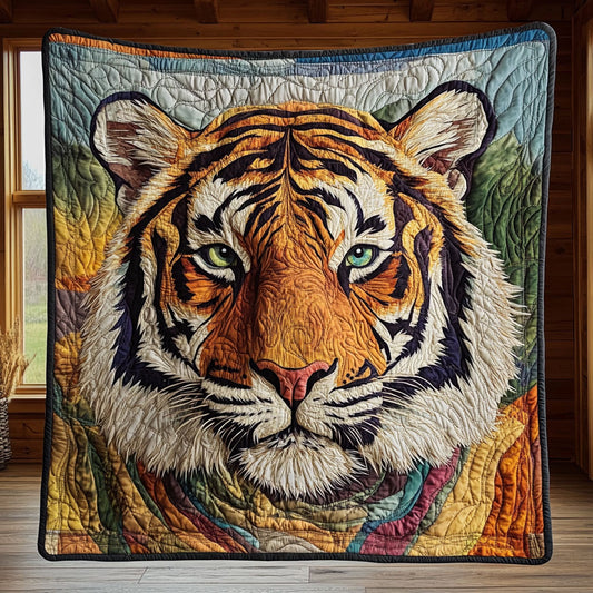 Tiger Portrait CP1605037CL Quilt