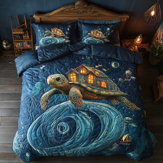 Mythical Turtle Voyage WN1305016CL Duvet Cover Set