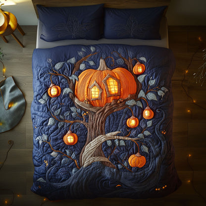 Pumpkin Lantern Dreams WN1507072CL Duvet Cover Set