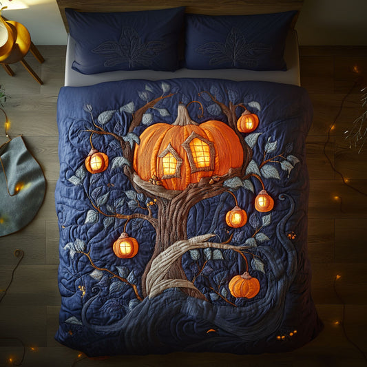 Pumpkin Lantern Dreams WN1507072CL Duvet Cover Set