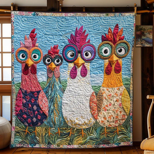 Wacky Chicken WN0803049CL Quilt