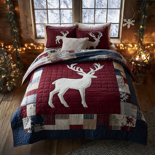 Reindeer Winter Star CW2208032CL Duvet Cover Set