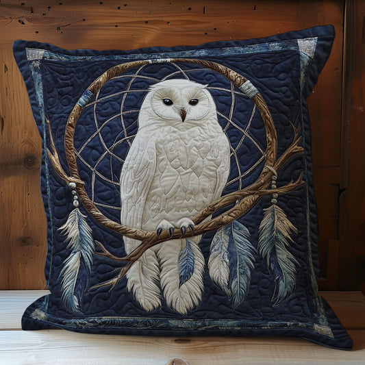 Majestic Owl In Dreamcatche WY1102105CL Quilt Pillow Case