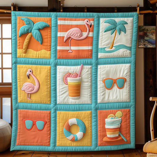 Beach Time CP1605043CL Quilt