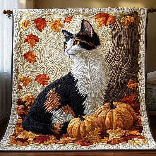 Calico Golden Leaves WY2208090CL Quilt