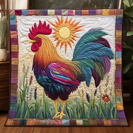 Sunrise Chicken WJ2805005CL Quilt