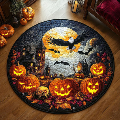 Moonlight Haunt WY2608063CL Quilted Round Mat