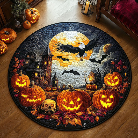 Moonlight Haunt WY2608063CL Quilted Round Mat