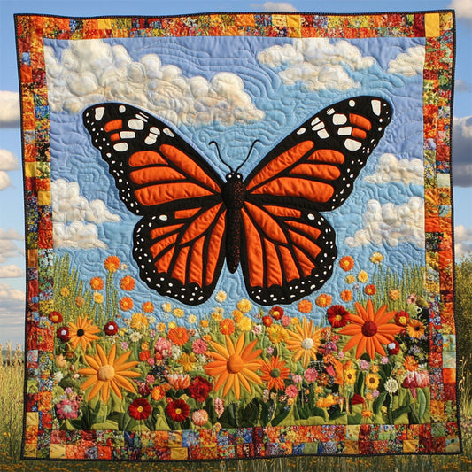 Butterfly Flower Garden WJ0504001CL Quilt