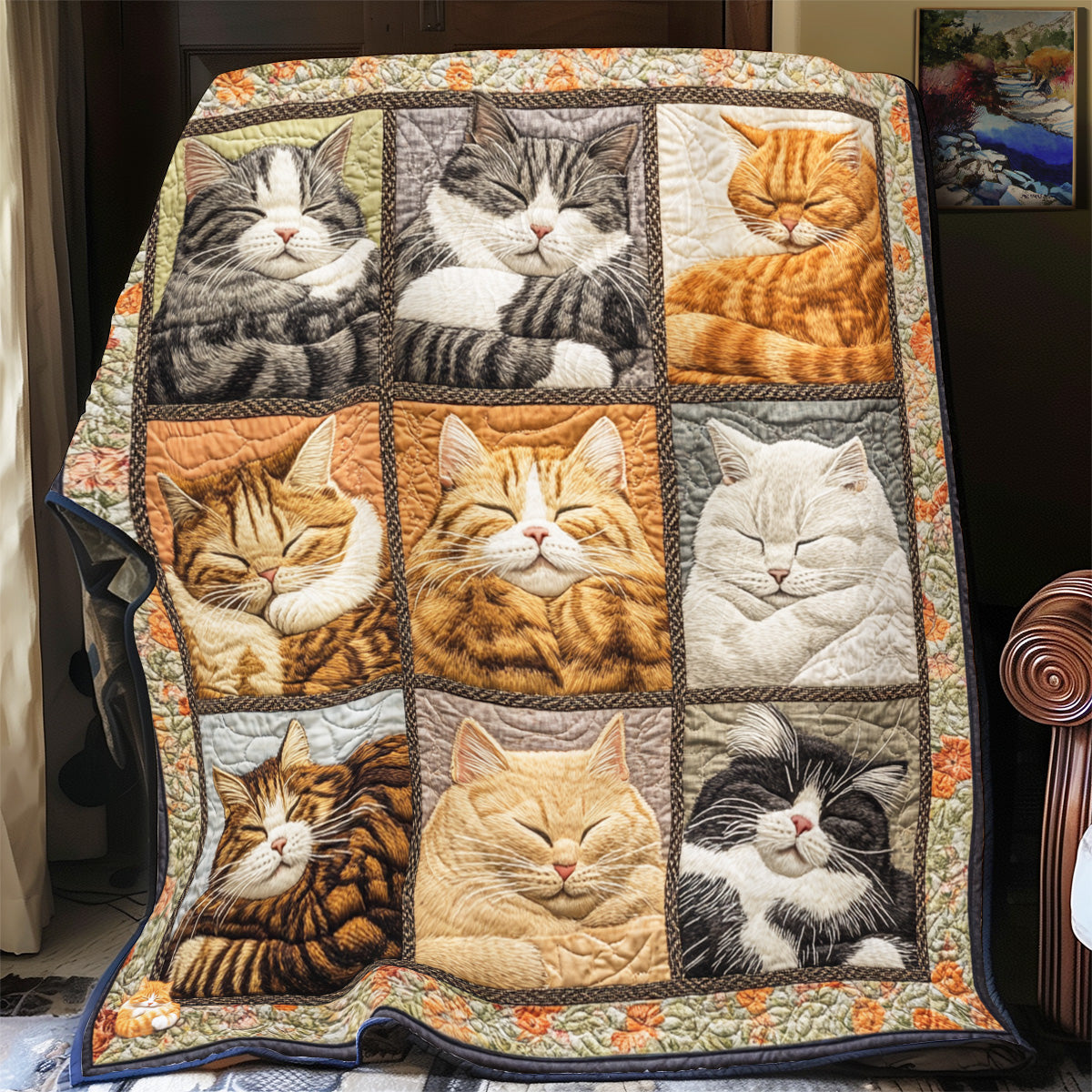 Cat YR2512037CL Quilt