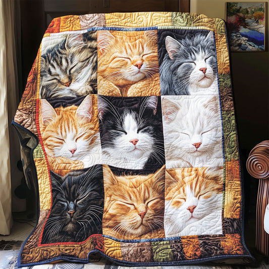 Cat Sleeping YR2001013CL Quilt