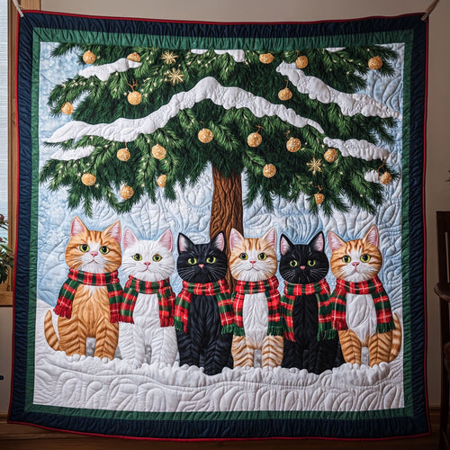 Yuletide Feline LT2211001CL Quilt