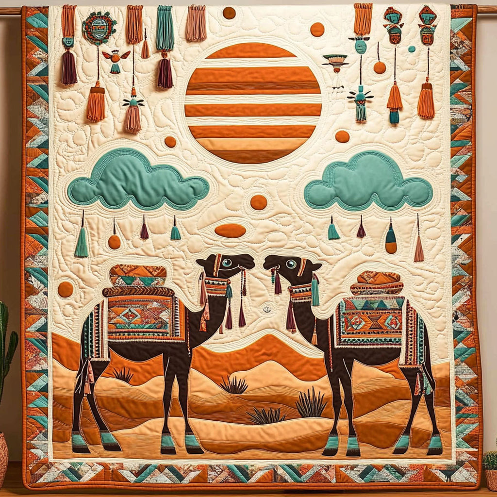 Desert Caravan WY2807036CL Quilt