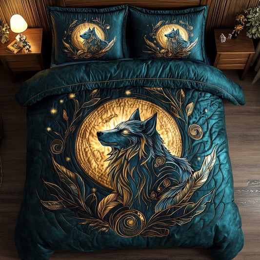 Wolf Howl WP2201035CL Duvet Cover Set