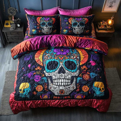 Vibrant Skull WN0303022CL Duvet Cover Set