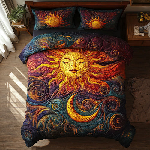 Whimsical Radiant Sun WY2108092CL Duvet Cover Set