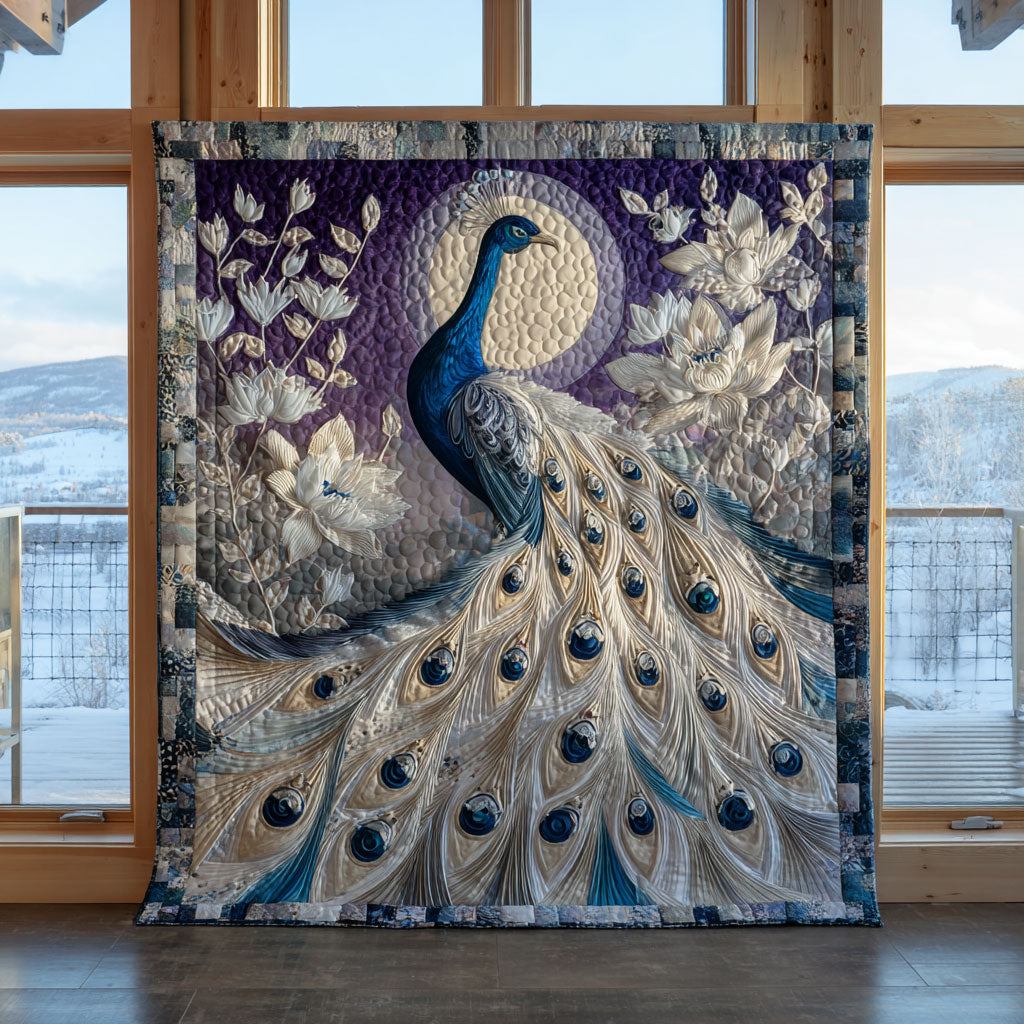 Royal Jewel Peacock CW2908048CL Quilt
