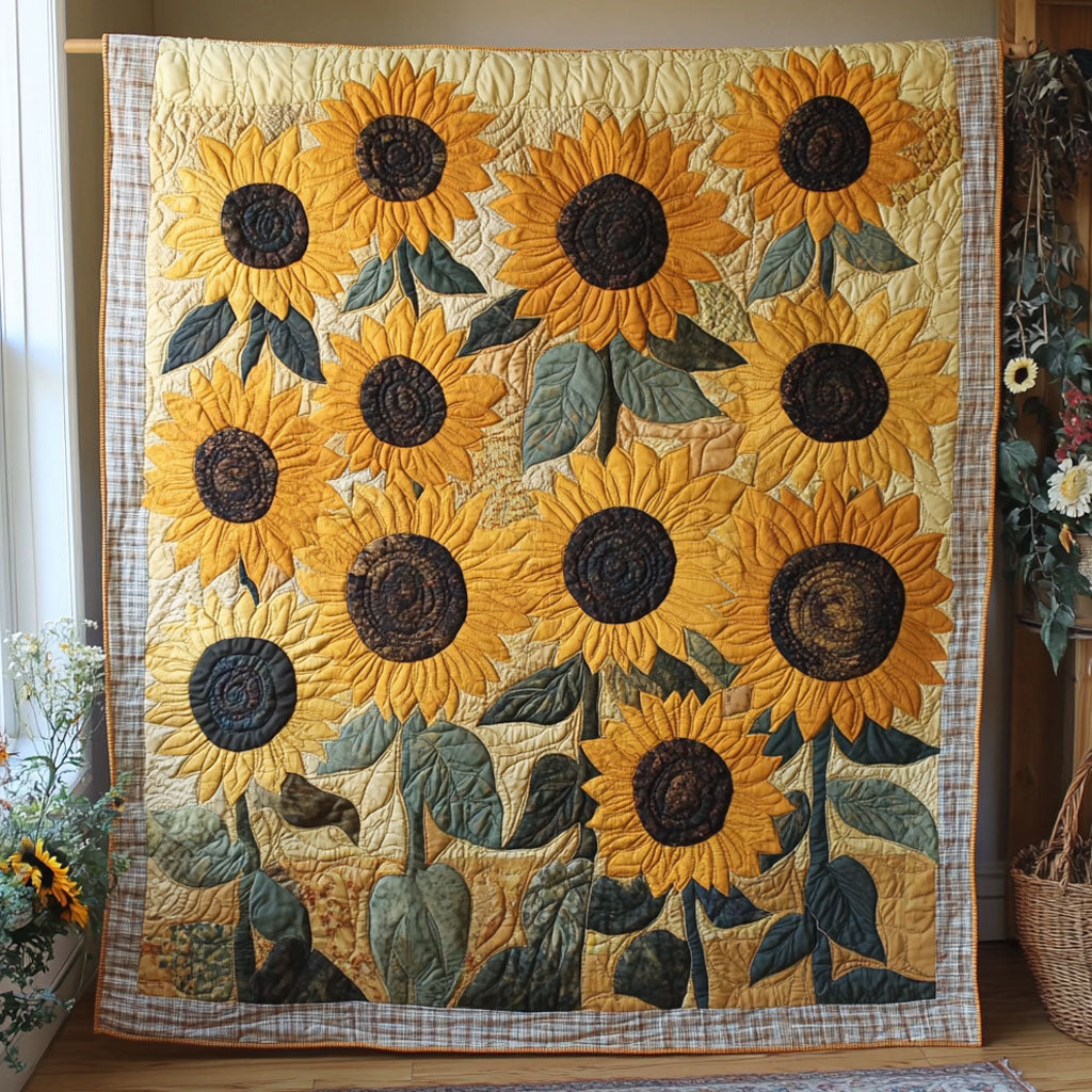 Radiant Blooms CP1001044CL Quilt