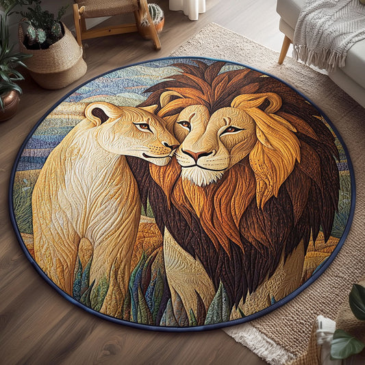 Royal Companions WJ0905032CL Quilted Round Mat