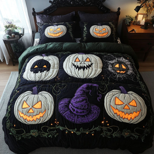 Pumpkin Witch Light WN1808014CL Duvet Cover Set