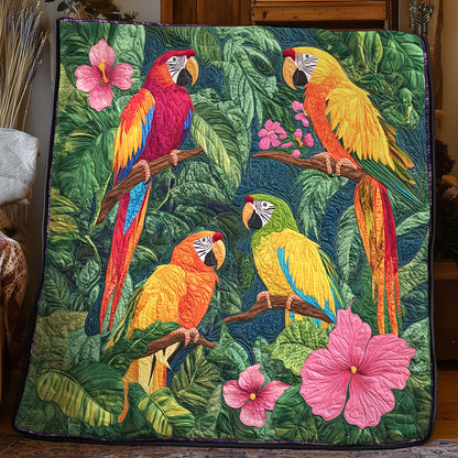Tropical Of Parrot WX1306049CL Quilt