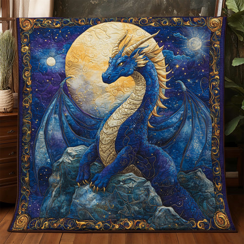Midnight Scales Dragon WX0507026CL Quilt