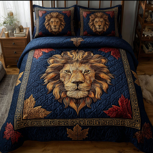 Autumn Regal Lion CW1308032CL Duvet Cover Set