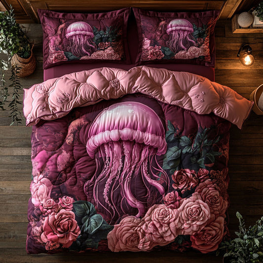 Jellyfish Rose CW0107028CL Duvet Cover Set