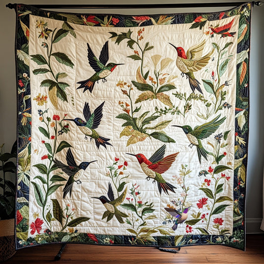 Hummingbird Into The Wild WU2210010CL Quilt