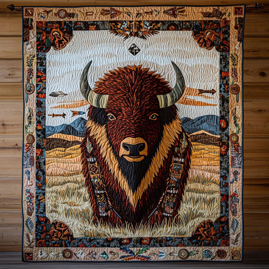 Native Bison Style CQ2805009CL Quilt