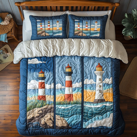 Three Lighthouses WY1208086CL Duvet Cover Set